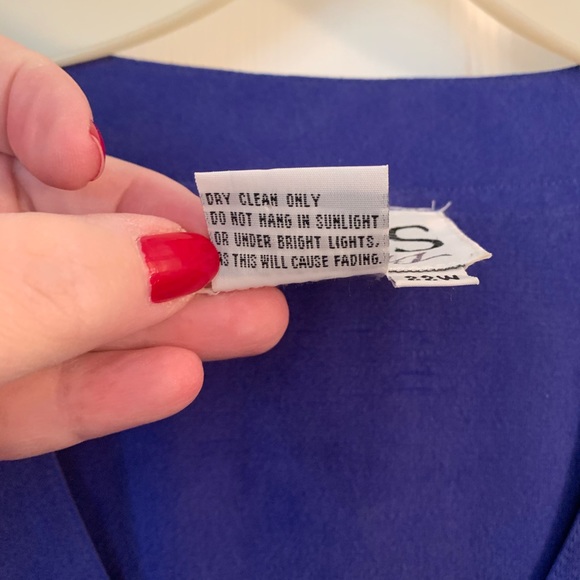 ”TESS” Dress 100%Pure Silk Dress - Picture 5 of 6